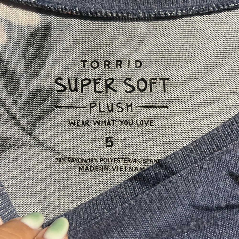 Torrid Floral Knit Shirt